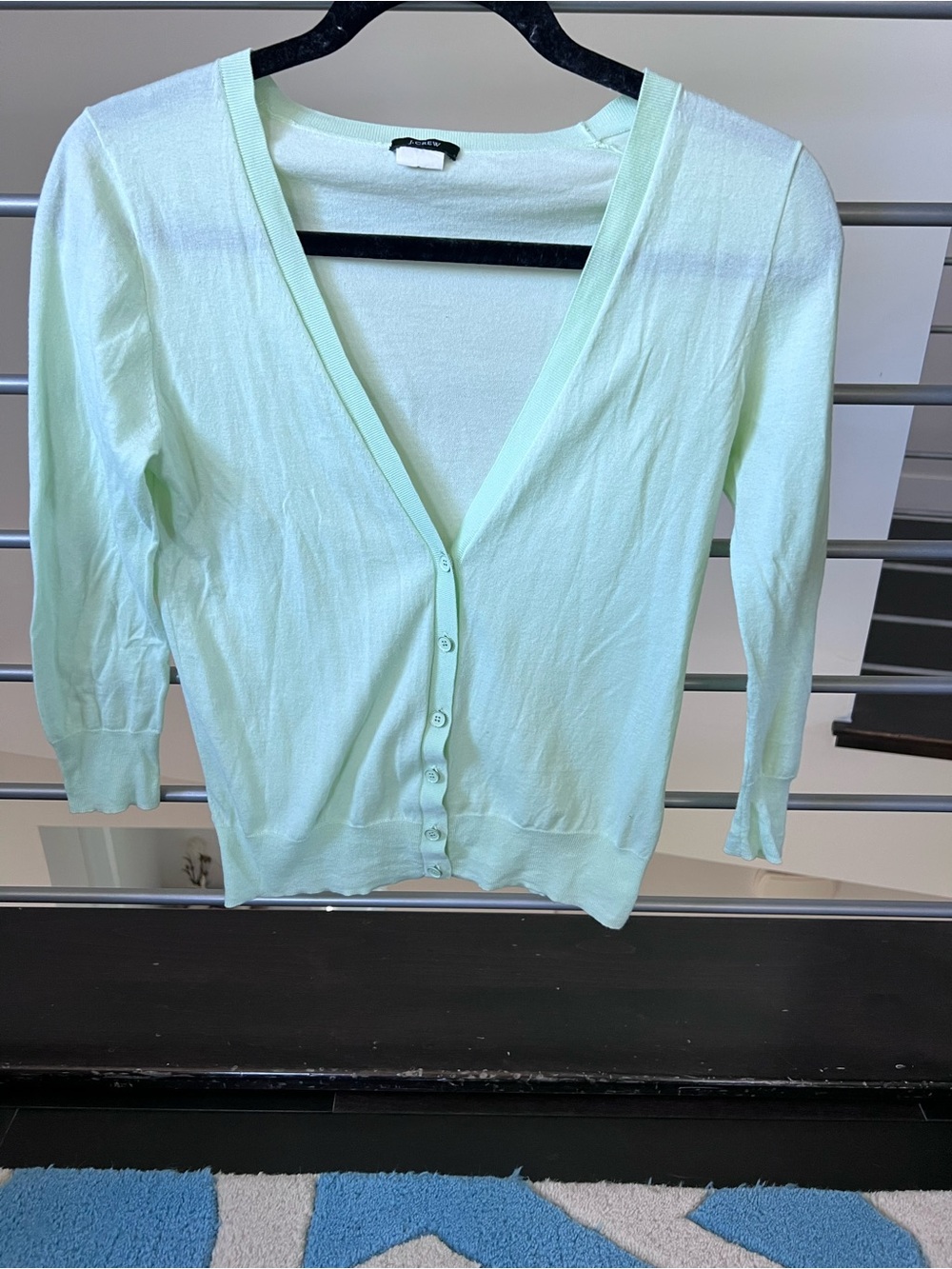 J. Crew Mint Crewneck Cotton Tee